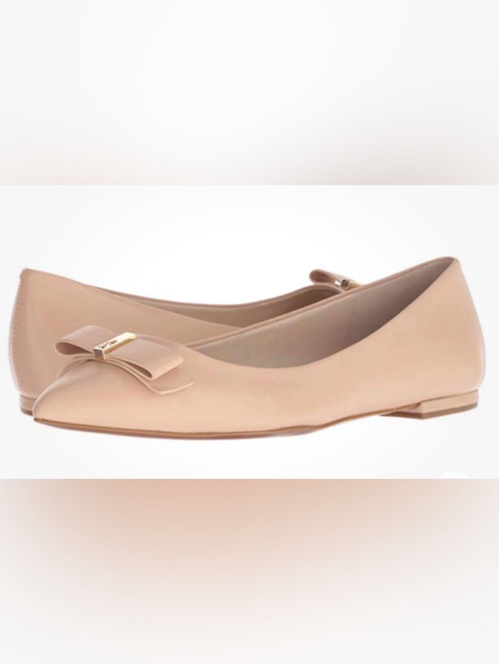 COLE HAAN Elsie Bow Skimmer Slip-on Ballet Flats